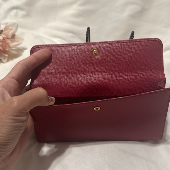 Prada saffiano leather long wallet - Picture 6 of 14